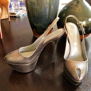 Sergio Rossi Scarpe Donna Peep Toe Pump